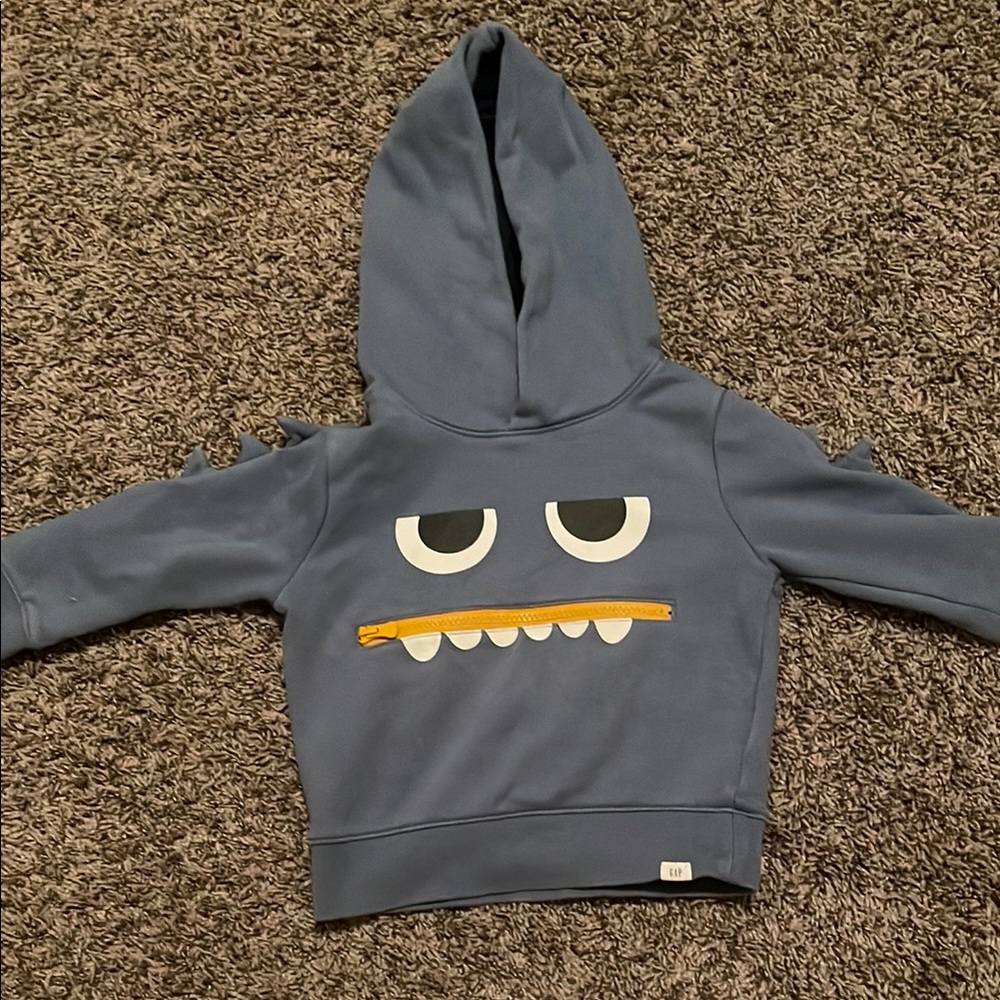 Gap Children’s Blue Monster Hoodie